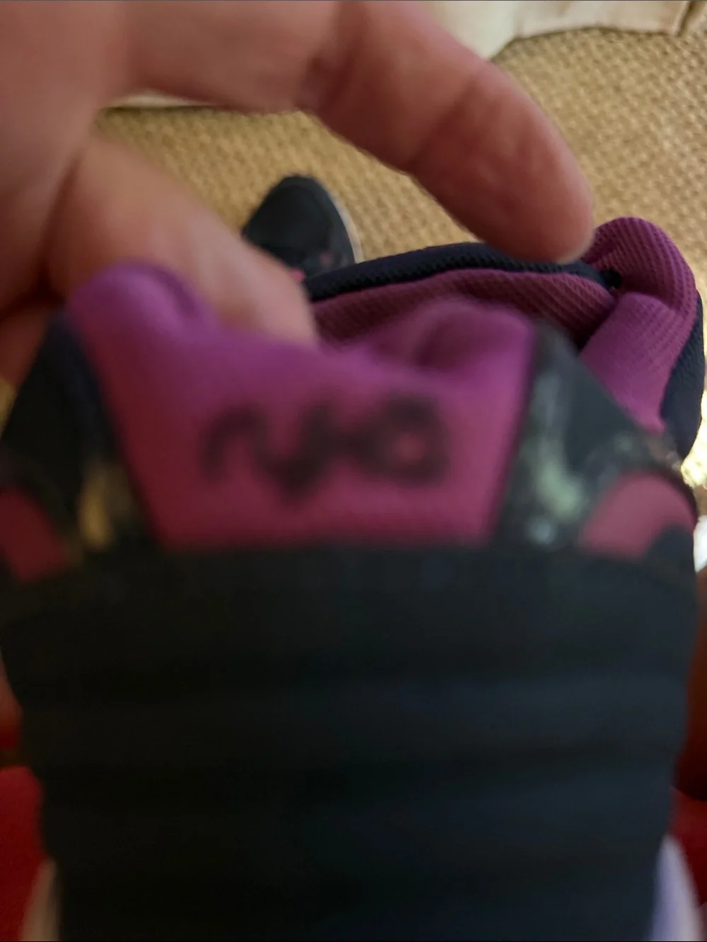 Ryka Navy and Magenta Athletic Sneakers for Women